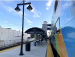 Tri-Rail Train # P664 at Golden Glades Station 